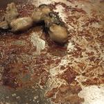 おうさか苑 - 牡蠣とバターの旨みが凝縮した“オコゲ”は、“濃縮した、牡蠣とバターの香り”♪