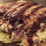 おうさか苑 - 「牡蠣玉」：“牡蠣のサンドイッチ方式”で、牡蠣も、ふっくら＆プリップリに仕上がる♪