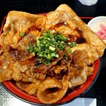 Gohandoki - W豚丼のアップ