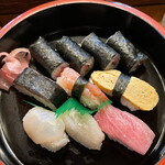 Sushi Han - ランチ 800円。