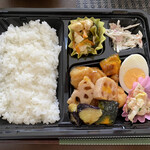 Vivo - 野菜とささみのオイスター炒め、ピリ辛でしたよ‼︎