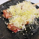 Yakitori Izakaya Bankushi - レバーのネギ塩ごま油！！間違いなし。