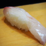 福寿司 - おまかせにぎり（鯛）