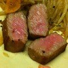 富山 柿里 - 料理写真:ステーキアップ
