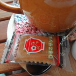 よんふくcafe - 珈琲には「シルコサンド」がついてきた＠＠