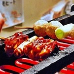 Tachinomi Yakitori Asadachi - いい感じで焼けてマス