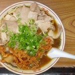 ちゃあしゅうめん ゆうらい - キムチチャーシューメン＠2007年8月