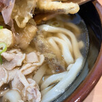 うどん かどや - 麺アップ