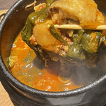 飛騨牛焼肉・韓国料理 丸明 - 赤テールスープ☆