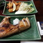 みひろ - ブリカマの塩焼きと、イカフライ