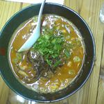 博多とんこつ 天神旗 - 赤とんこつ＠2007年