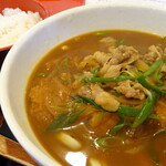 土佐うどん - かつカレーうどん定食