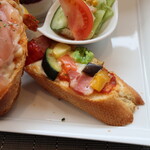 パスタ カフェ スタイル - モーニングのピザセット