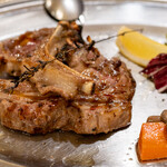 マッシモッタヴィオ - 2021.8 仔羊肉のグリル（2本 2,500円）