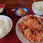 Shikikou - 油淋鶏定食(ランチ)