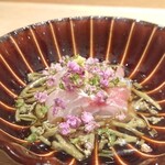 おりはら - ホウボウと秋田の蓴菜