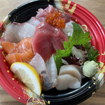 YUMEKOUSEN - 海鮮丼(上)   １２８０円