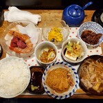 さかな食堂 - 刺身定食1,000円