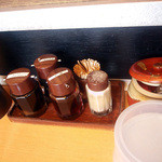 ふくやラーメン工房 - 卓上１