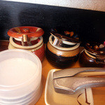 ふくやラーメン工房 - 卓上２