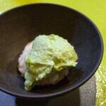 食堂とだか - ずんだおこわ