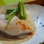 食堂とだか - ふぐ刺し白子和え