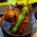 食堂とだか - ふぐあらのから揚げ