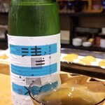 鮨匠 のむら - お酒⑤清泉　純米吟醸(新潟)
      米品種:五百万石100%、精米歩合55%