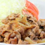 コワーキングスペース Katsuki Cafe - 豚肉の生姜焼き