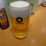 ほていちゃん - 生ビール430円 202109