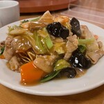 南海飯店 - かたい焼ソバ