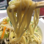 光華楼 - 唐灰汁麺(とうあくめん)はヤワっちゃヤワ