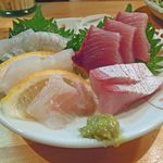 やきとんひなた - 鮮魚２点盛