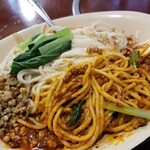 中国家庭料理 楊 - 汁なし担々麺。（半混ぜ）