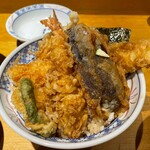 天丼まきの - お昼の天丼せっと③