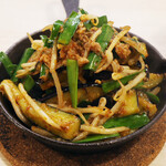 トンテキ食堂8 - 茄子のピリ辛味噌炒め(700円)