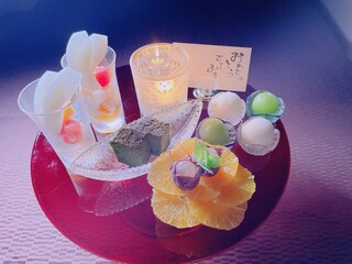 Oumi Kaiseki Kiyomoto - バースデーデザート