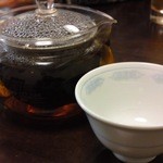 点心　靜 - 自分の熱い烏龍茶、大です