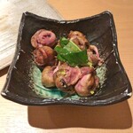 焼鳥 おみ乃 - 肝わさ