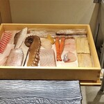 難波 鮨 よこ田 - 店内