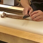 難波 鮨 よこ田 - 店内