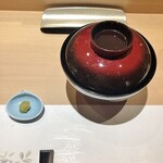 難波 鮨 よこ田 - 鮨と天冨良【特上】会席17600円