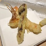 難波 鮨 よこ田 - 鮨と天冨良【特上】会席17600円