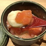 難波 鮨 よこ田 - 鮨と天冨良【特上】会席17600円