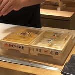 難波 鮨 よこ田 - 鮨と天冨良【特上】会席17600円