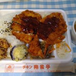 チキン南蛮亭 - ビッグチキンカツ弁当（６８０円）