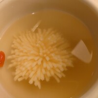 中国料理 王宮 - 菊花豆腐スープ