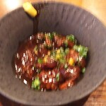 グリルキング - 牛スジ味噌煮込みはサービスしてくださいました