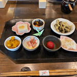 玄米庵 - 小鉢セット