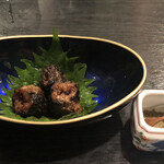 うなぎ料理 あつみ - かぶと焼き　700円 （税込）